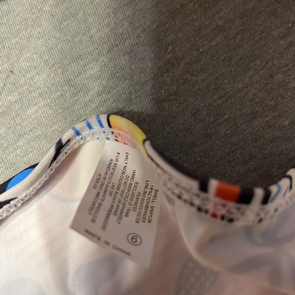 Unlabeled Bikini 👙 Wrap Possibly Plus Size 16/18. Top Wrap Around Neck Style. - Picture 2 of 3